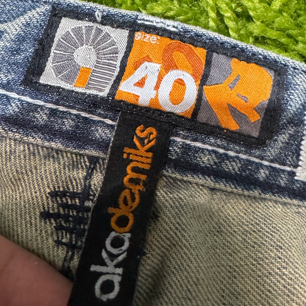 Y2K Skater Akademiks Baggy Jeans - Picture 4 of 5